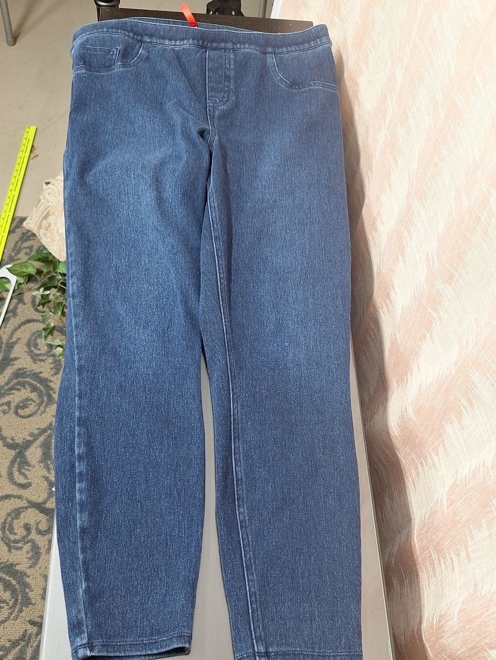 SPANX Women’s Skinny Jeans Leggings - Dark Blue XL